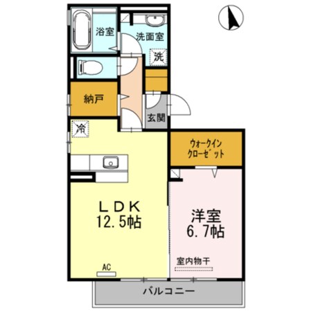 レチエ3の物件間取画像